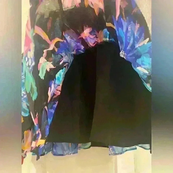 NWT Milly Ginny Floating Cosmos Print Miniskirt Sz 2 can fit up to Sz 6 - Picture 5 of 11